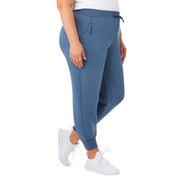 Kirkland Signature Ladies’ Active Blue Jogger Pants X-Large - Picture 2 of 9